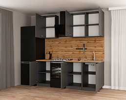 Изображение товара Кухонный гарнитур METOД 2 grey ИКЕА (IKEA) на сайте delmard.ru