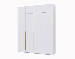 Изображение товара Пакс Альхейм 24 white (gold) ИКЕА (IKEA) на сайте delmard.ru