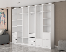 Изображение товара Гардеробная система Пакс Рейнсвол 2 white ИКЕА (IKEA) на сайте delmard.ru