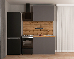 Изображение товара Кухонный гарнитур METOД 3 grey ИКЕА (IKEA) на сайте delmard.ru