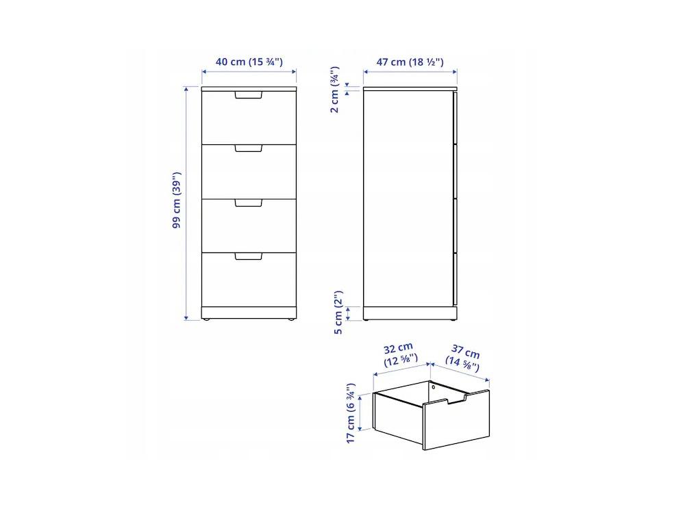 Нордли 28 white ИКЕА (IKEA) изображение товара