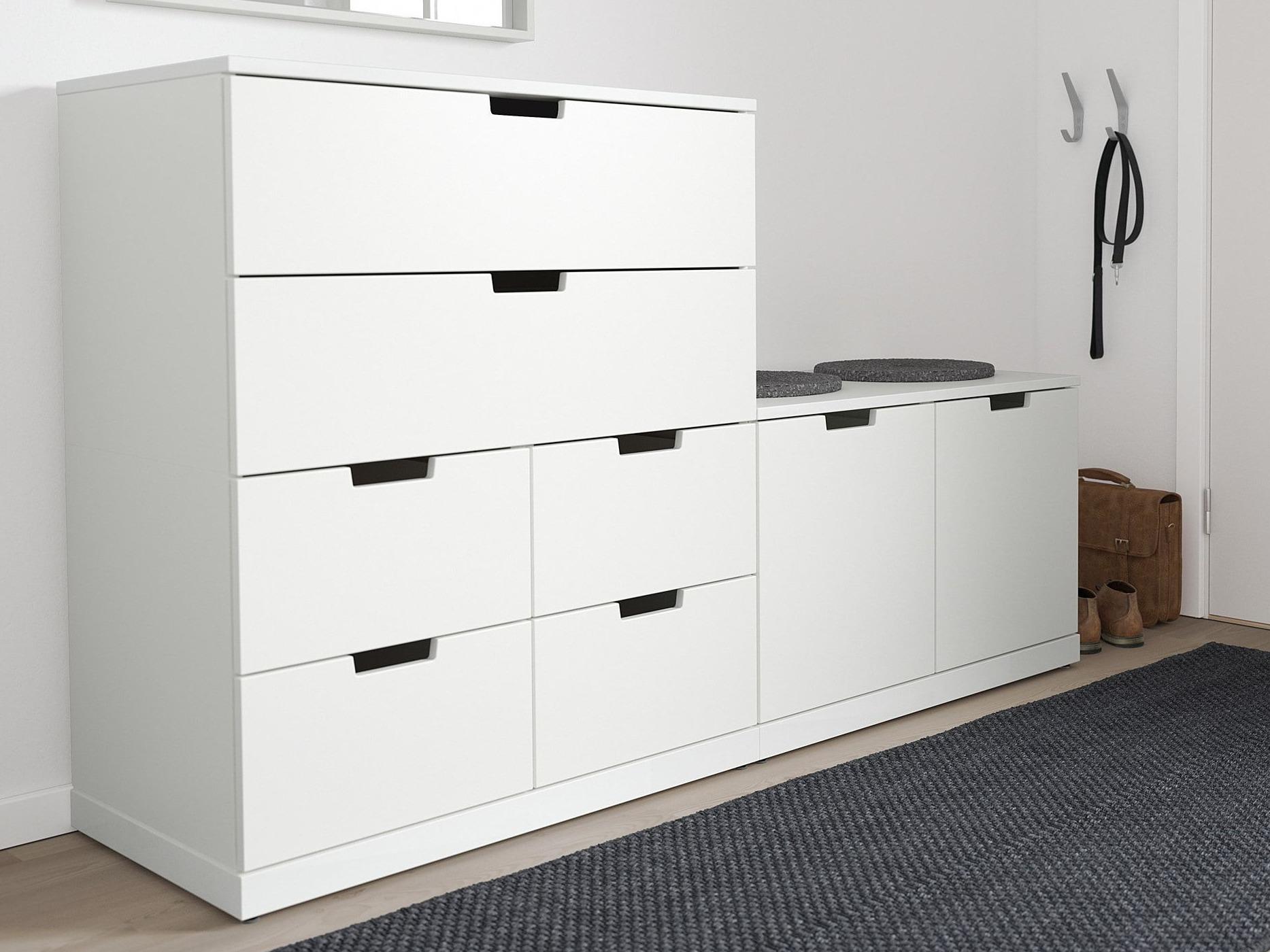 Нордли 46 white ИКЕА (IKEA) изображение товара