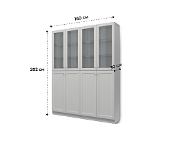 Изображение товара Билли 342 grey ИКЕА (IKEA) на сайте delmard.ru