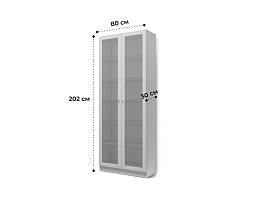 Изображение товара Билли 336 grey ИКЕА (IKEA) на сайте delmard.ru