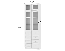 Изображение товара Билли 320 white ИКЕА (IKEA) на сайте delmard.ru