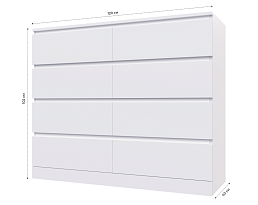 Изображение товара Мальм 13 white ИКЕА (IKEA) на сайте delmard.ru