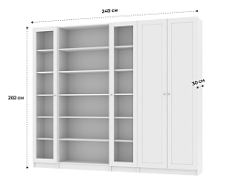 Изображение товара Билли 414 white ИКЕА (IKEA) на сайте delmard.ru