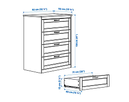 Изображение товара Сонгесанд 16 white ИКЕА (IKEA) на сайте delmard.ru