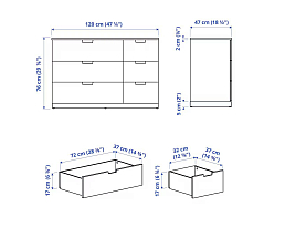 Изображение товара Нордли 17 black ИКЕА (IKEA) на сайте delmard.ru